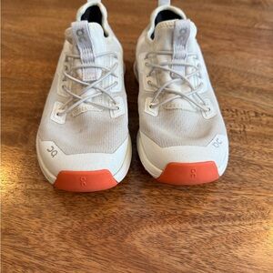 ON Kids Sneakers - Cream and Orange